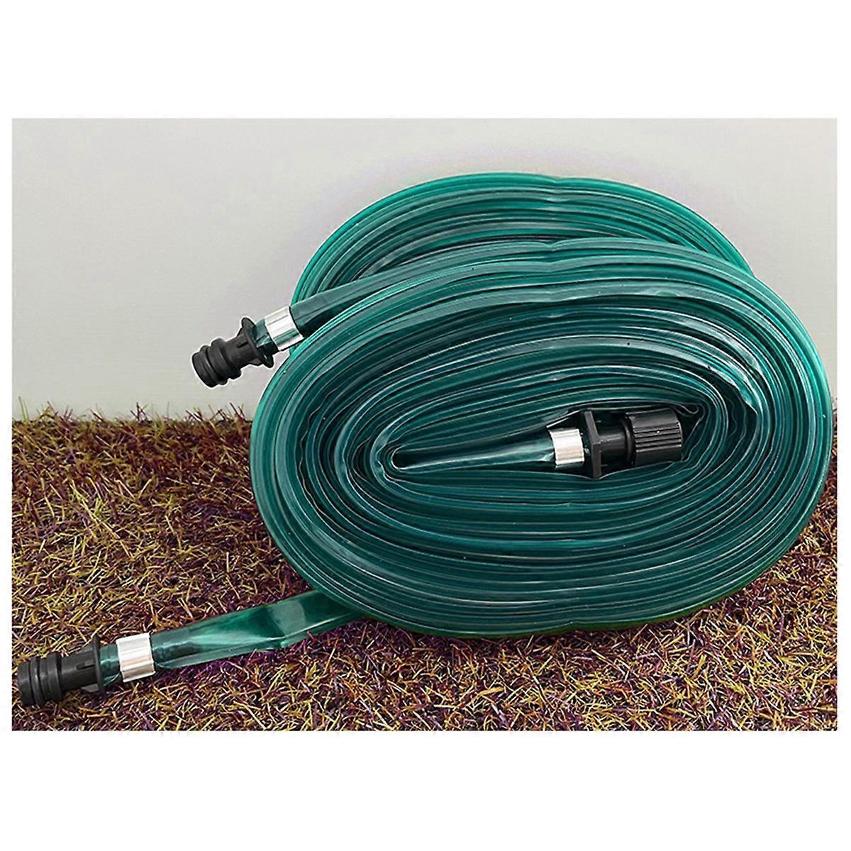 7.5m Garden PVC Sprinkler Hose - Penetrating Cooling Hose for Lawn Irrigation