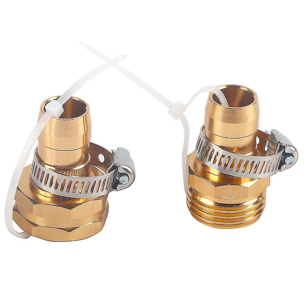 Garden Hose Quick Connect Set - Water Hose Fittings for Fast Attachment