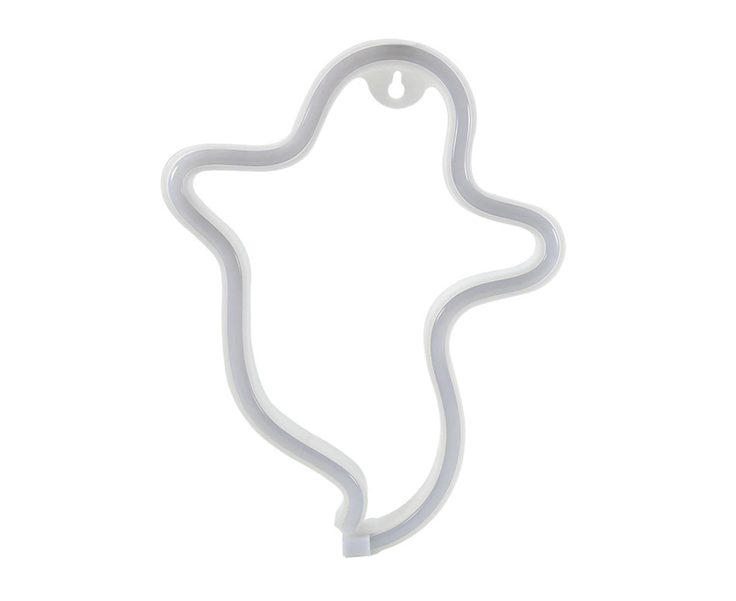 LED Lights Sign Ghost Pattern Beautiful Plastic Luminous Halloween Neon Light for babies-Blue