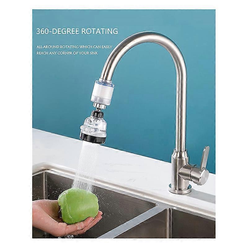 Rotating Sink Faucet Water Filter
