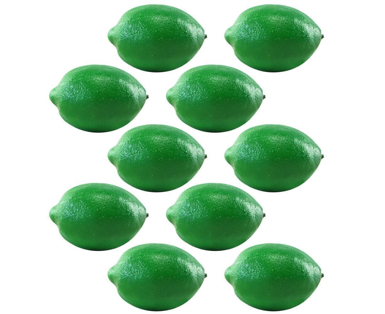 10Pcs Mini Artificial Lemon Simulation Fruit Photography Prop Party Table Decor-Yellow