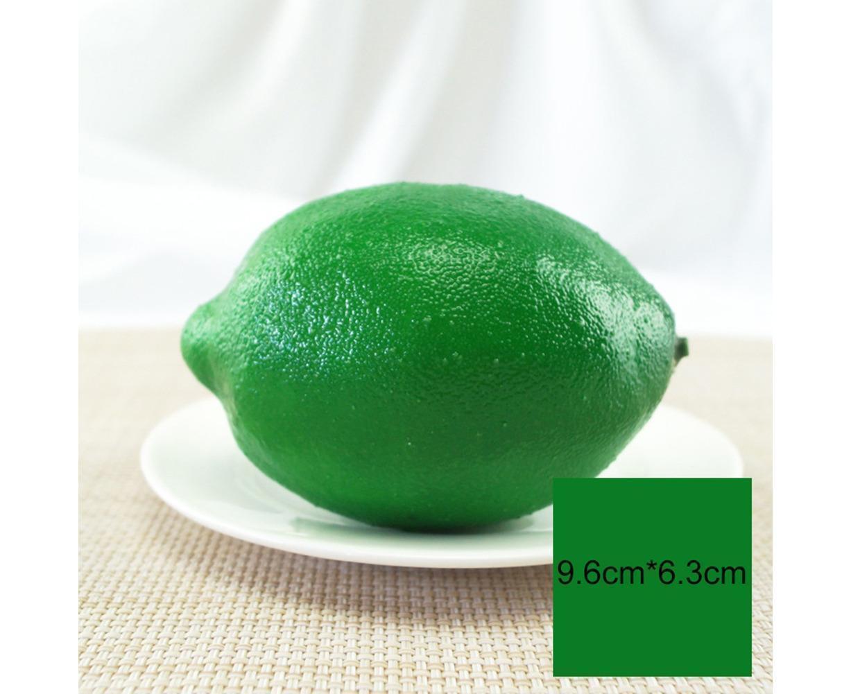 10Pcs Mini Artificial Lemon Simulation Fruit Photography Prop Party Table Decor-Yellow
