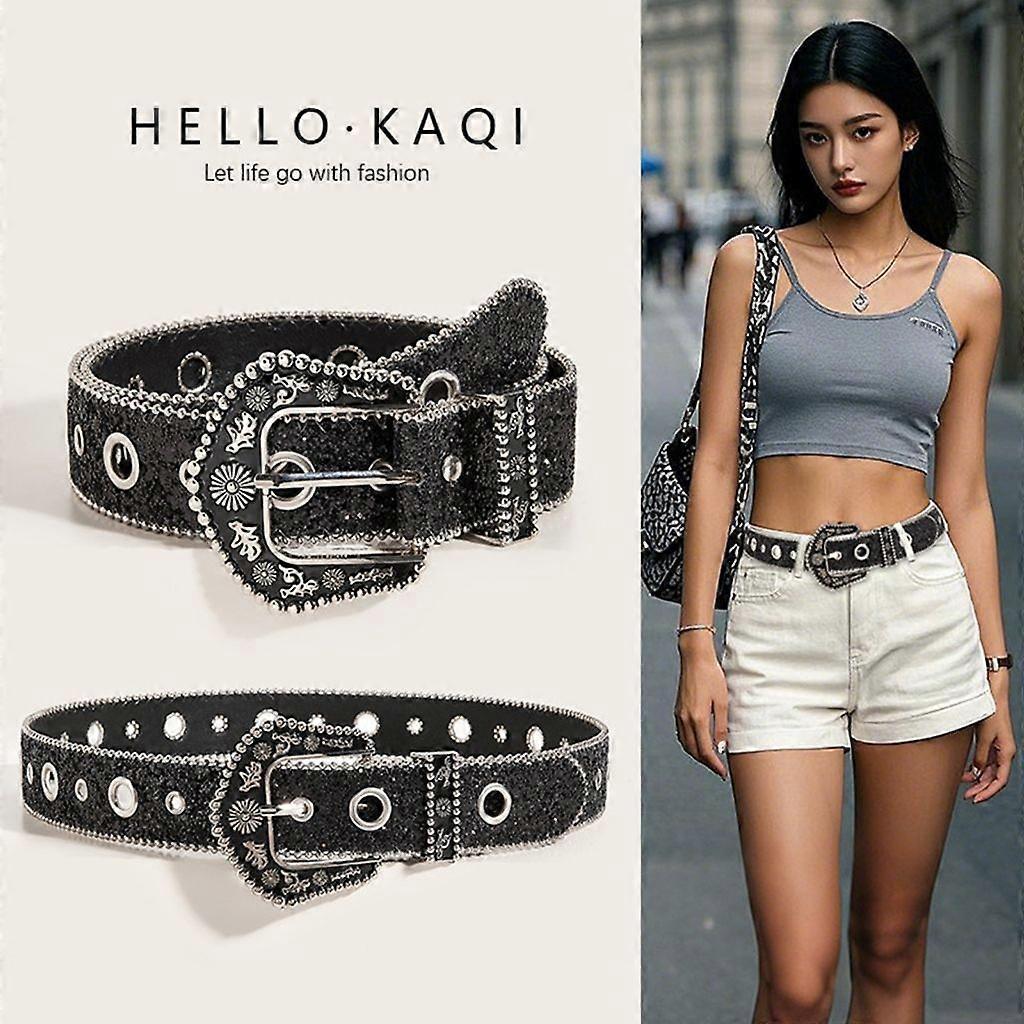 Handmade Stylish Embossed Ladies Leather Belt Headband, Adjustable