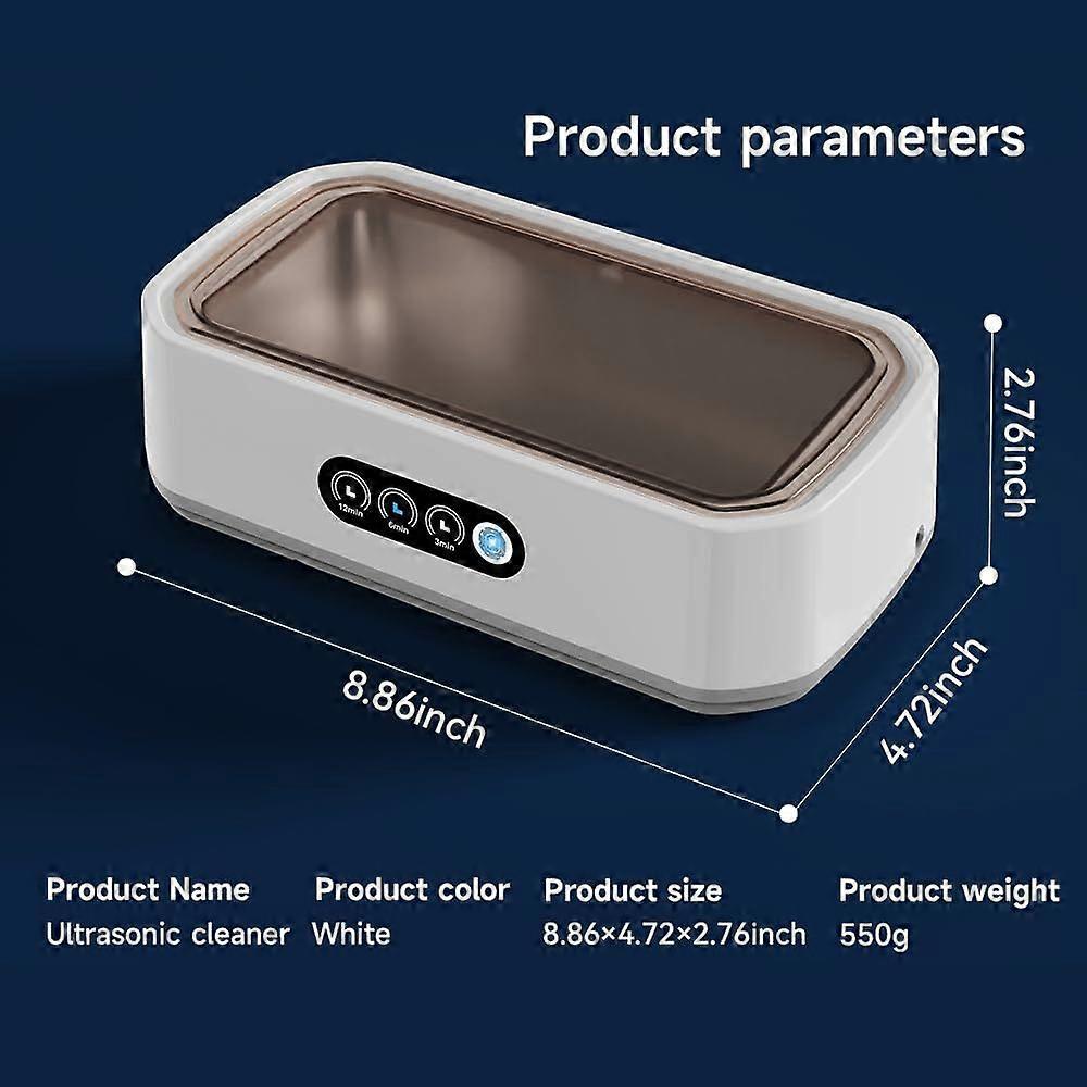 45kHz Ultrasonic Jewelry Cleaner Machine for Gold, Silver, Rings & All Jewelry