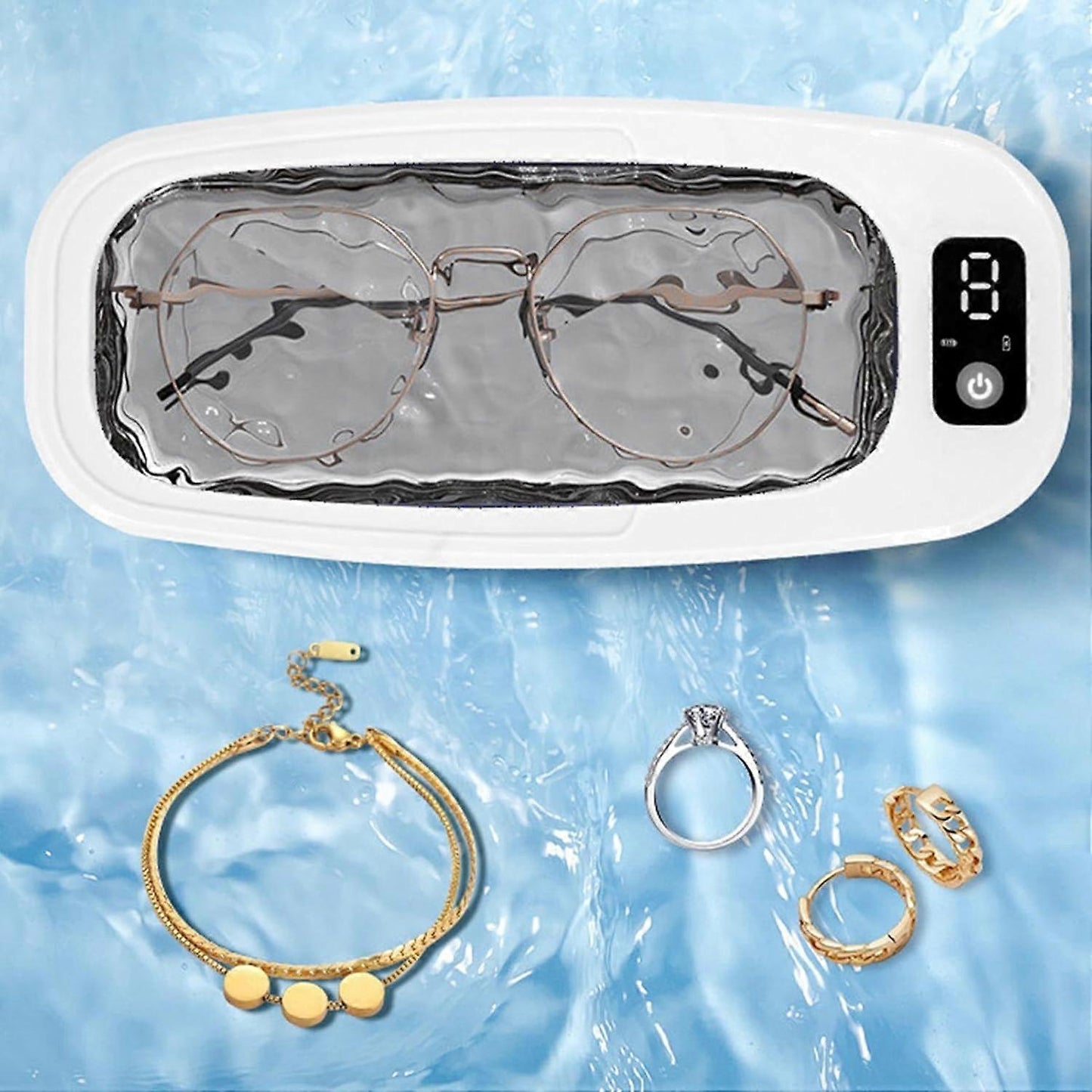 Deep Cleaning Ultrasonic Jewelry Cleaner Machine