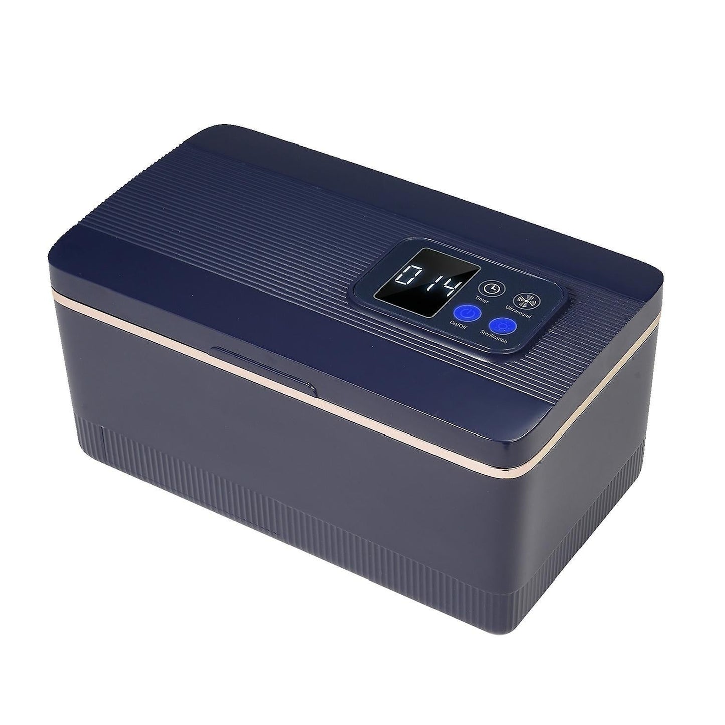 600ml Ultrasonic Jewelry Cleaner with UV Function, 43kHz Portable Machine