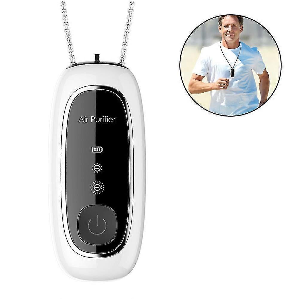 Portable Hanging Neck Air Purifier, Outdoor Personal Ionizer
