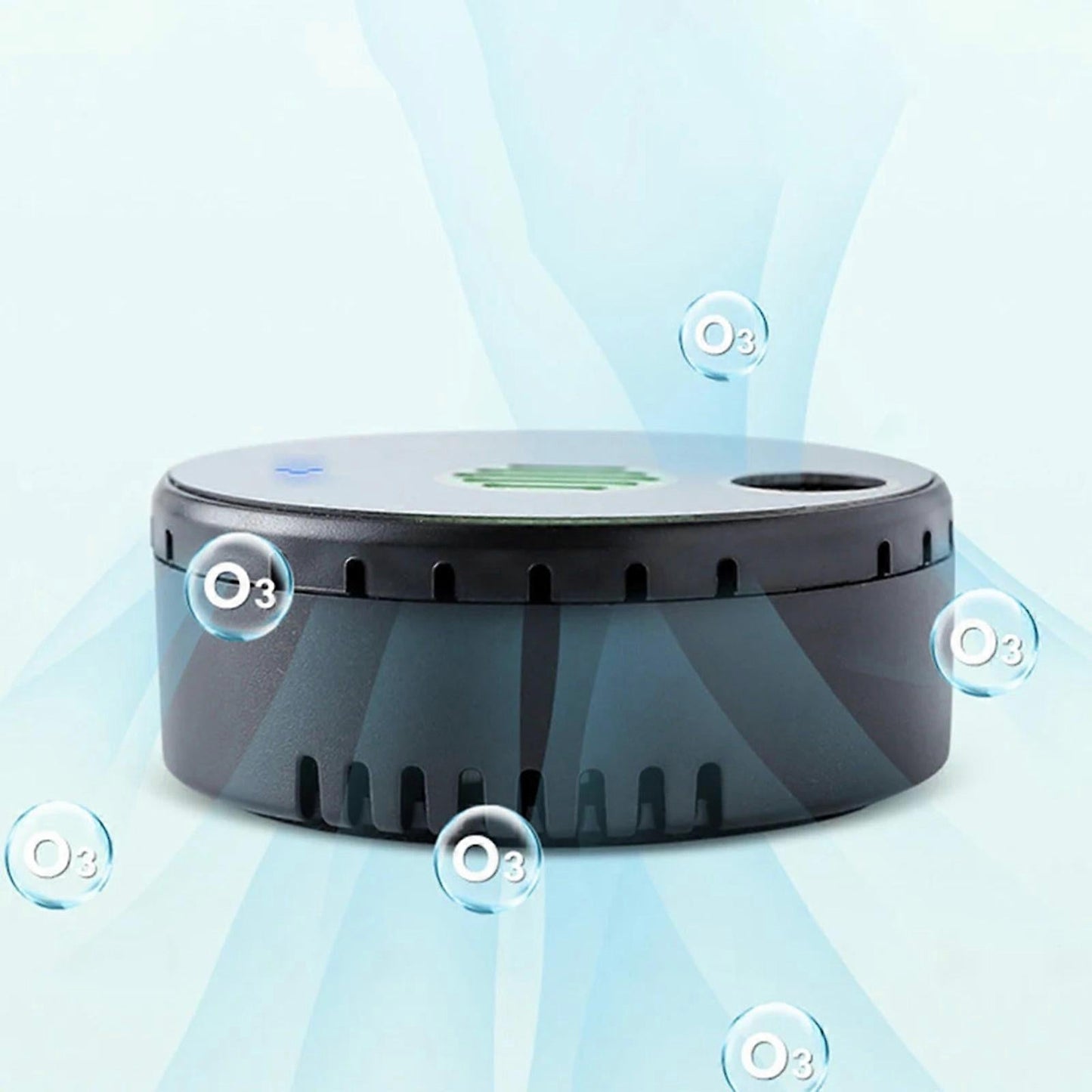 USB Desk Air Purifier, Rechargeable Travel Air Cleaner with ABS Texture
