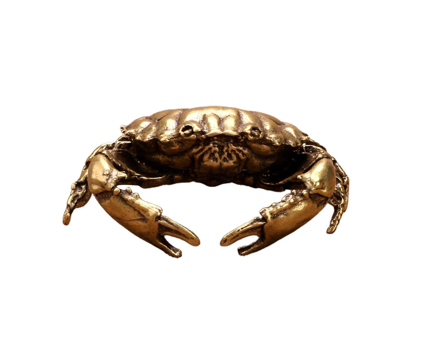 Brass Crab Statue for Gift-Brass Color