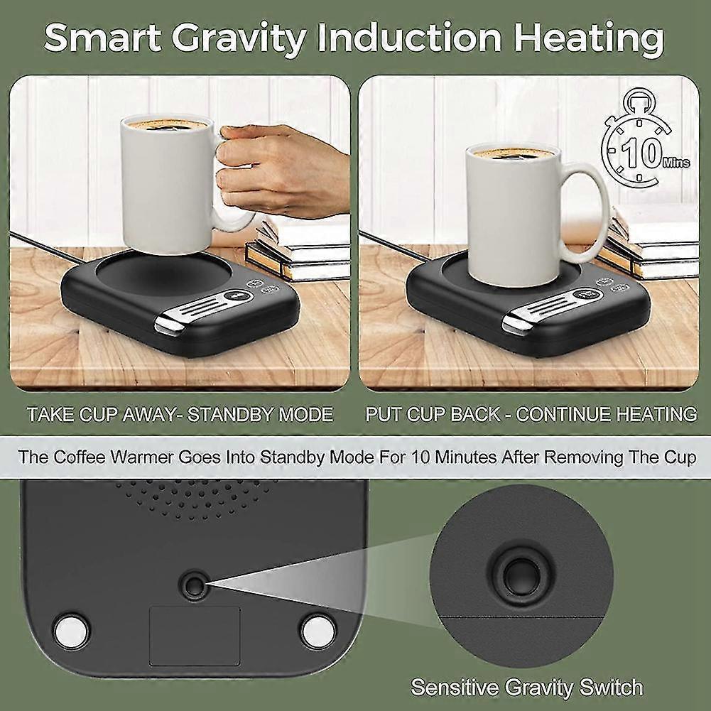 Coffee Mug Warmer for Desk with Auto On/Off Timer