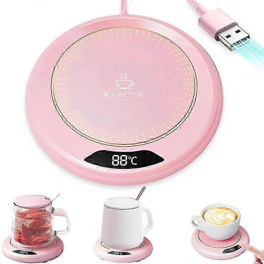 USB Smart Cup Warmer, Adjustable Coffee Mug Warmer Anti-Slip