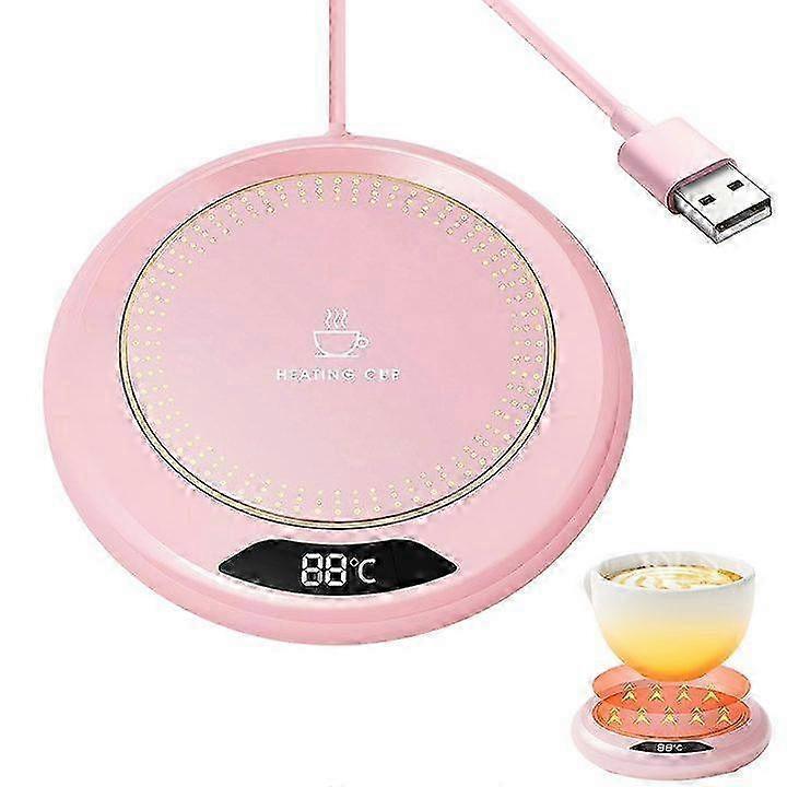 USB Smart Cup Warmer, Adjustable Coffee Mug Warmer Anti-Slip