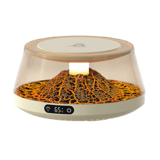 Coffee Mug Warmer, 4 Temp Settings, Simulated Volcano Design