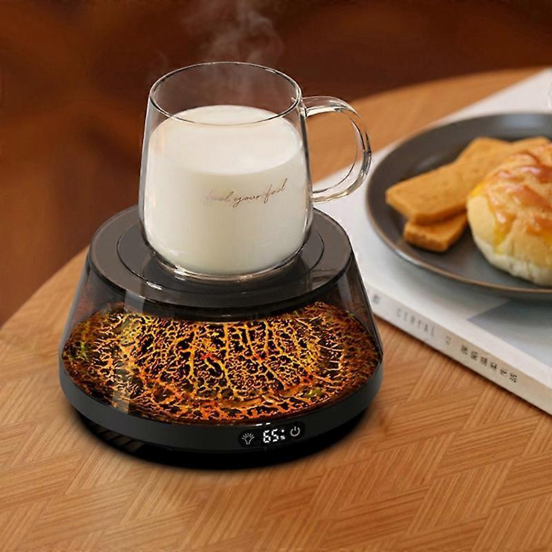 Coffee Mug Warmer, 4 Temp Settings, Simulated Volcano Design