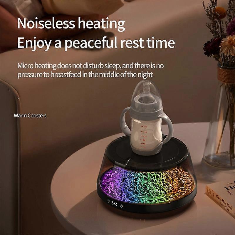 Coffee Mug Warmer, 4 Temp Settings, Simulated Volcano Design