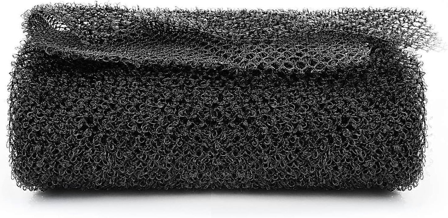 African Long Net Bath Sponge, Exfoliating Shower Body Scrubber