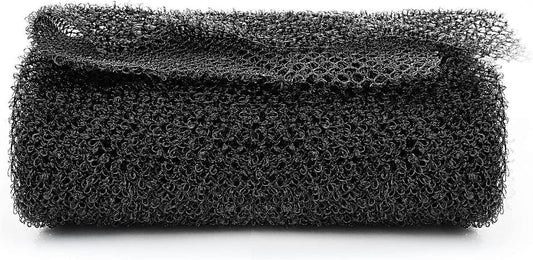 African Long Net Bath Sponge, Exfoliating Shower Body Scrubber