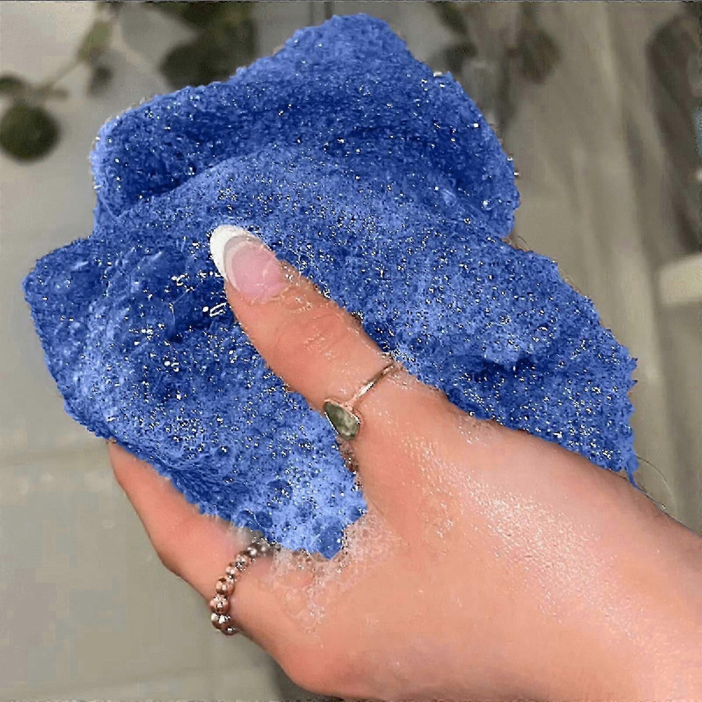 3pcs African Net Sponge, Body Scrubber Bath Exfoliating Net Rag