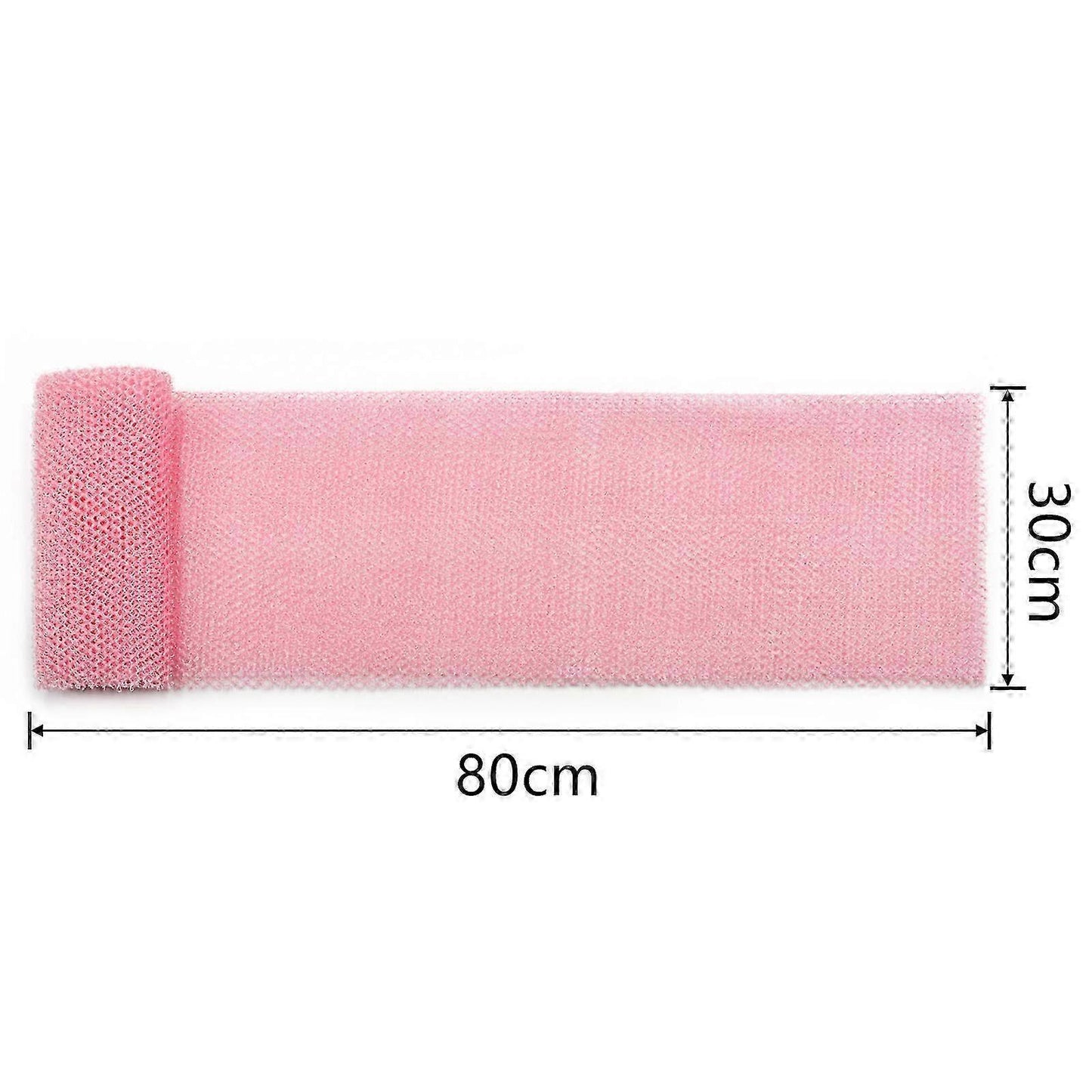 4pcs African Long Net Bath Sponge, Exfoliating Mesh Washcloth