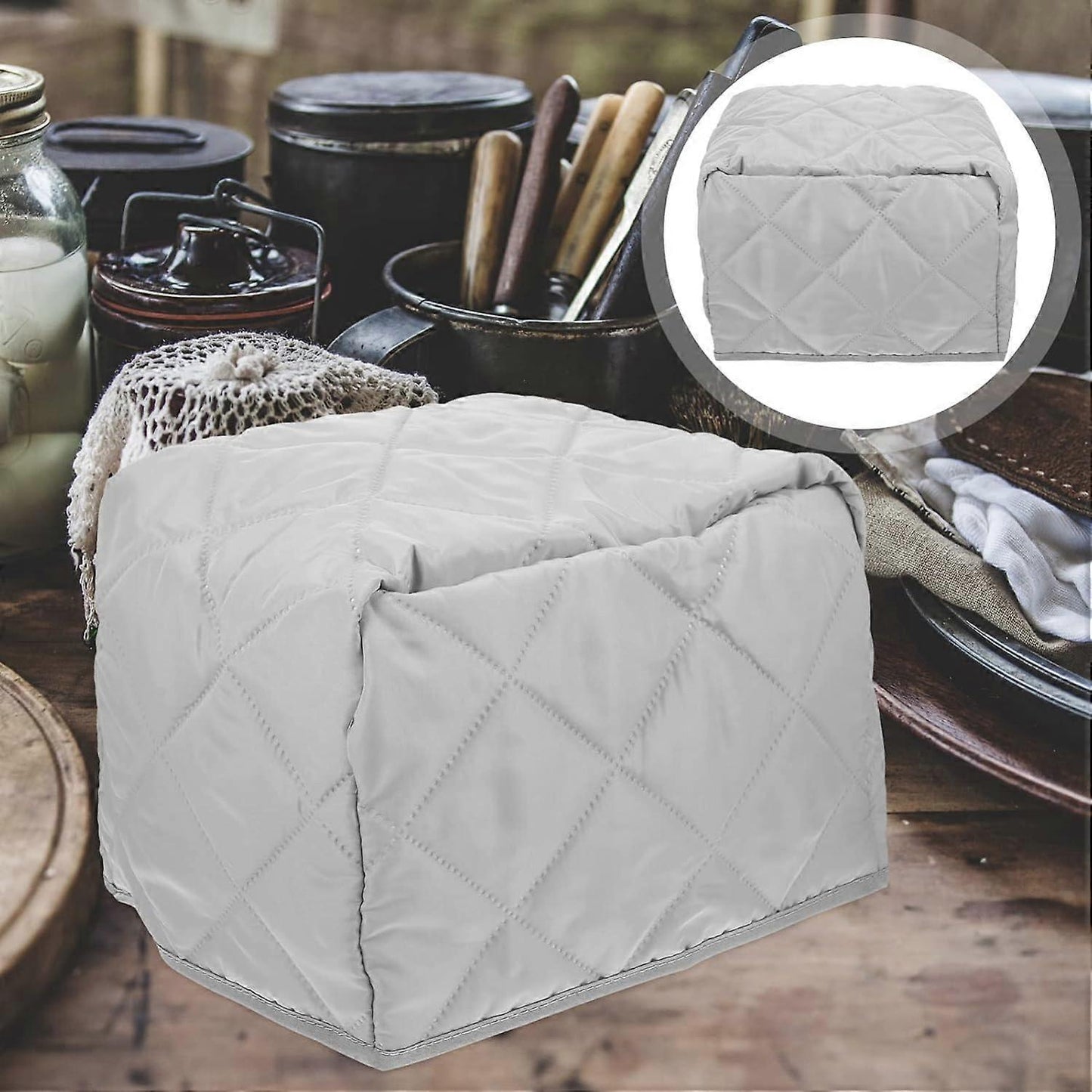 Scratch-Resistant Bread Toaster Cover, Dust Protection Shield