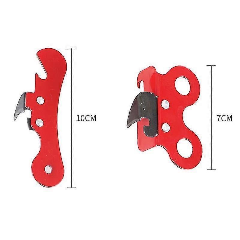 Manual Can Opener, 2-in-1 Butterfly Tin Opener, Stainless Steel, Easy Grip Handle