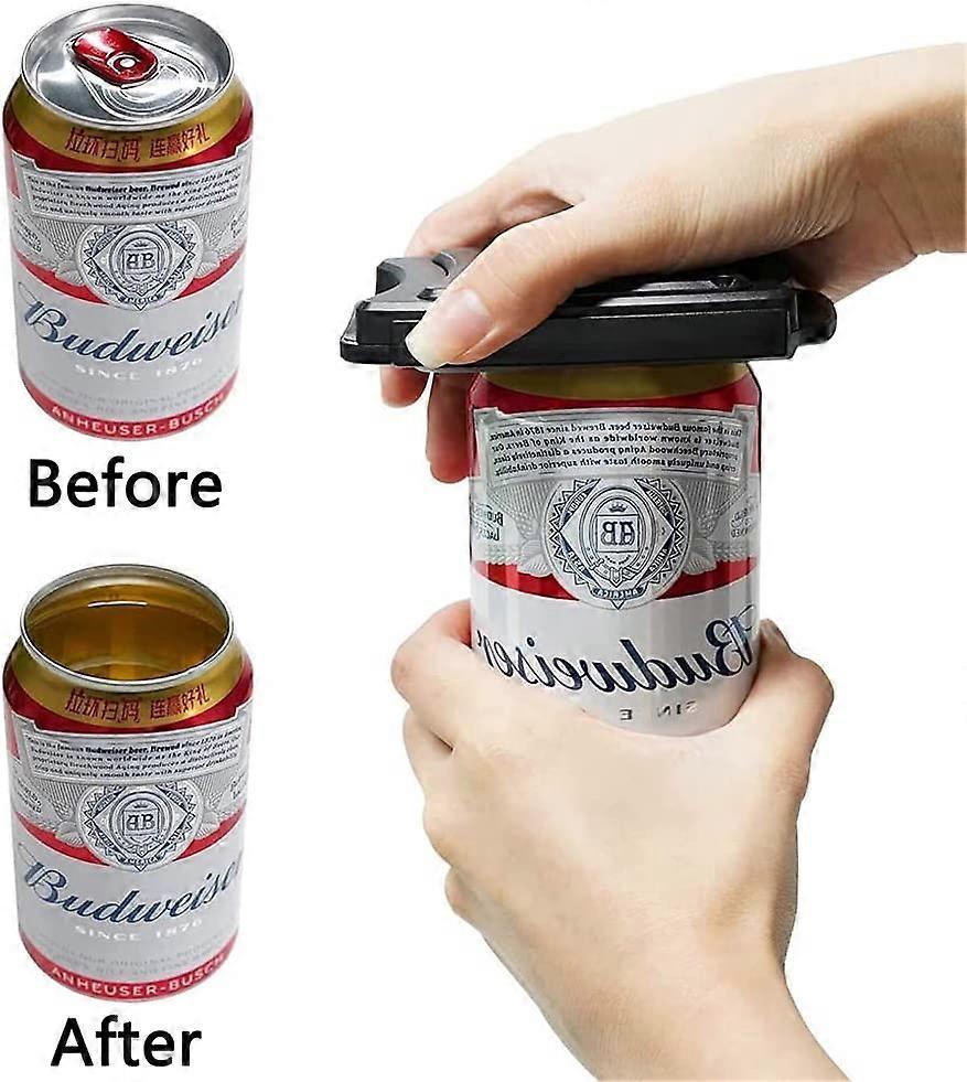 Topless Can Opener, Beer Can Opener, Multifunction Screw Cap Opener for Kitchen & Bar