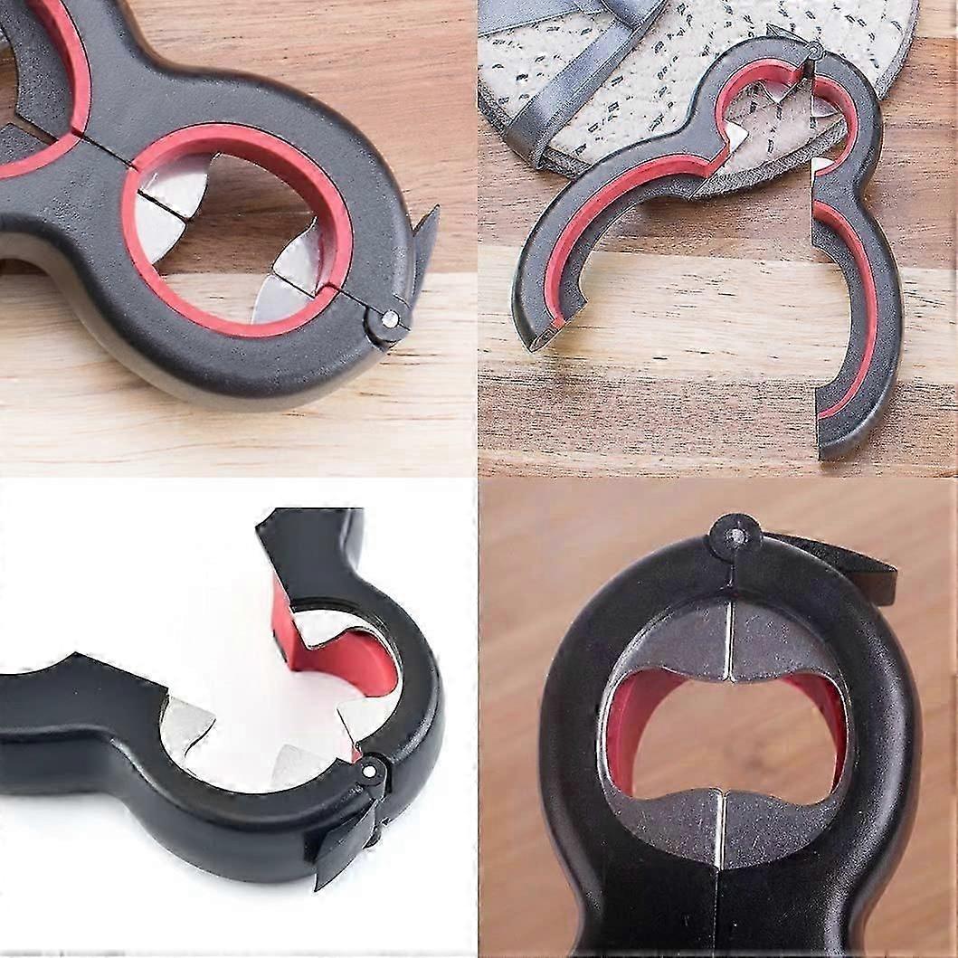 Adjustable 6-in-1 Can & Bottle Opener, Arthritis Friendly, Easy Grip, Multifunction Tool