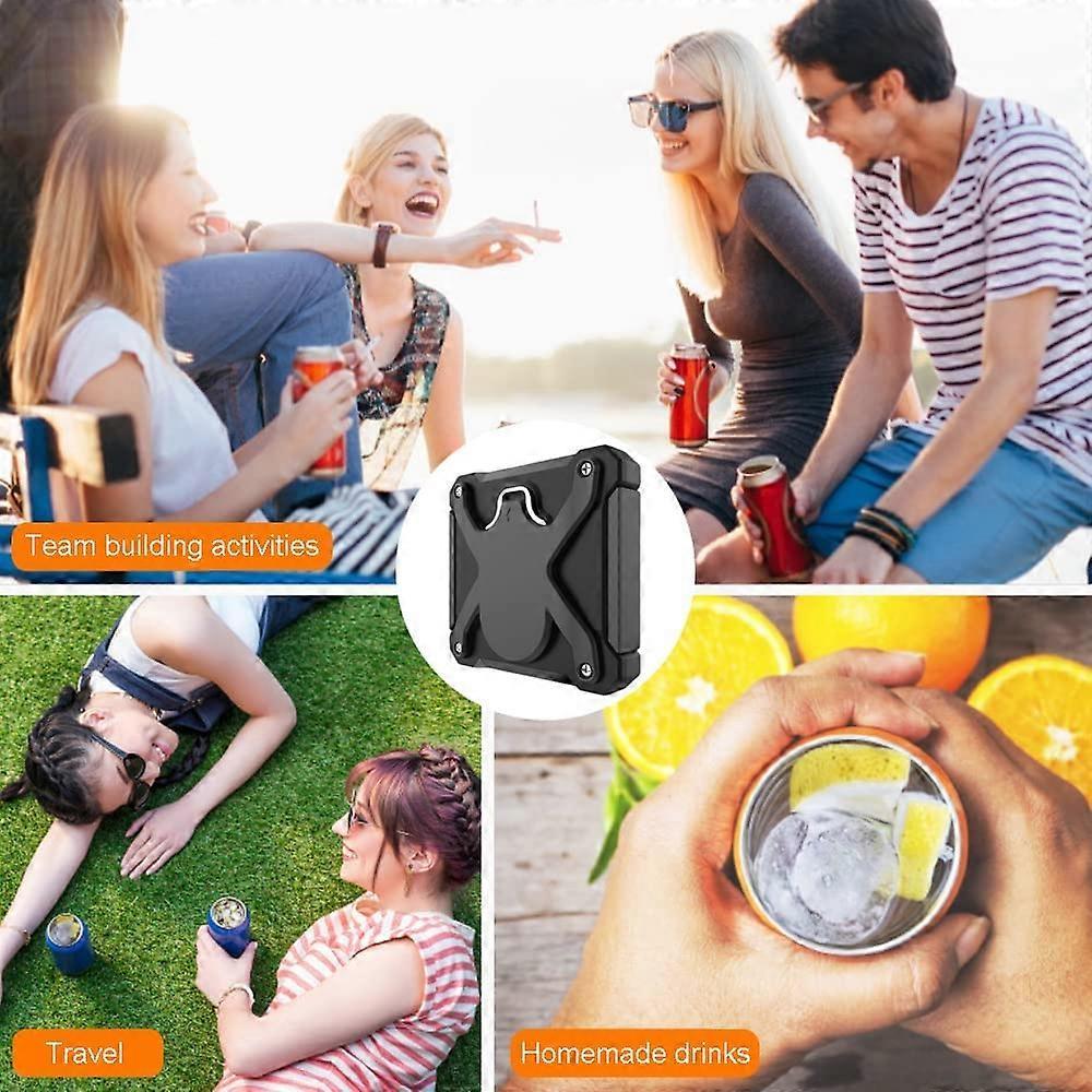 Manual Portable Can Opener, Labor-Saving, No Sharp Edges, Beer Bar Tool