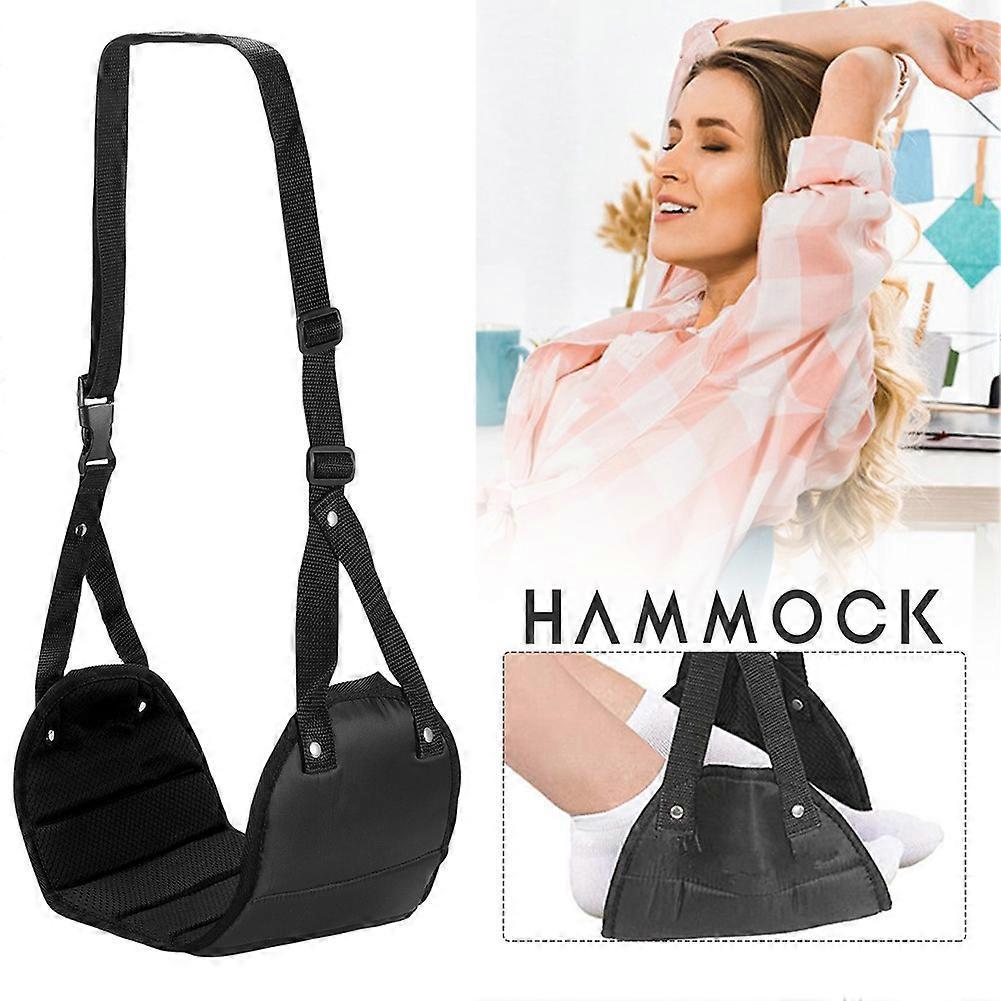 Hangable Travel Foot Hammock, Lightweight Portable Leg Rest