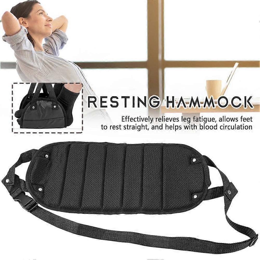 Hangable Travel Foot Hammock, Lightweight Portable Leg Rest