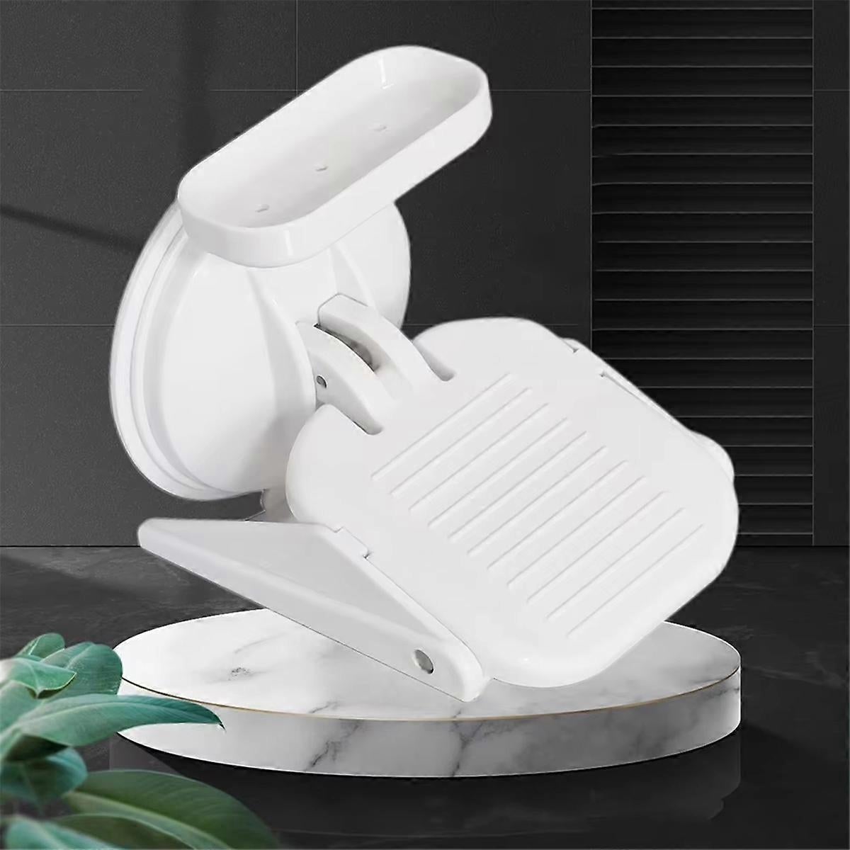 Suction Cup Shower Foot Rest for Pedicure, No Drill