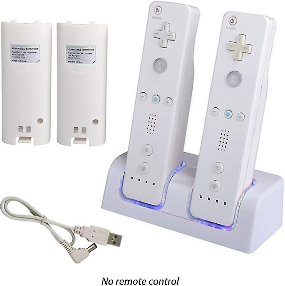 Dual Charging Dock for Nintendo Wii Remote & Gamepad