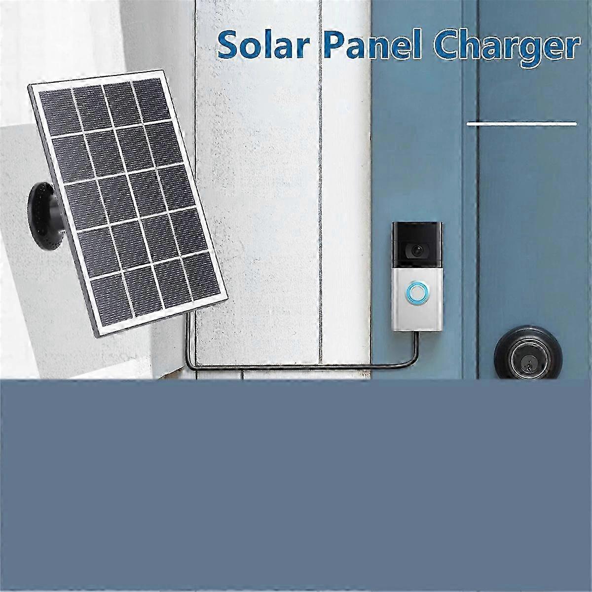 20W Solar Panel Charger for Ring Video Doorbell