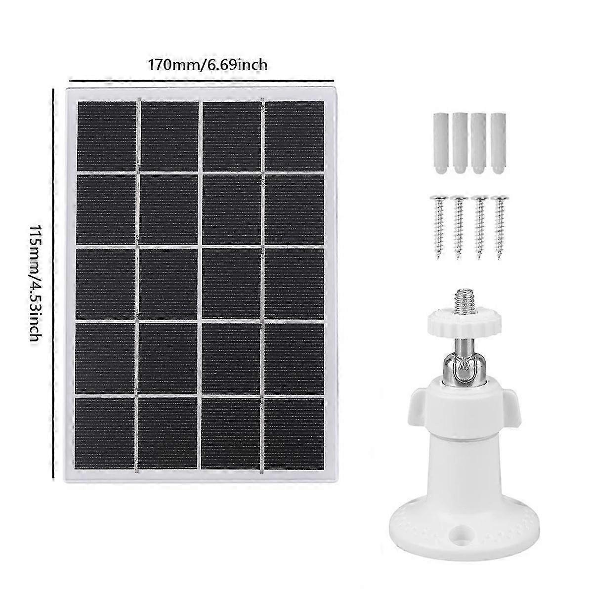 20W Solar Panel Charger for Ring Video Doorbell