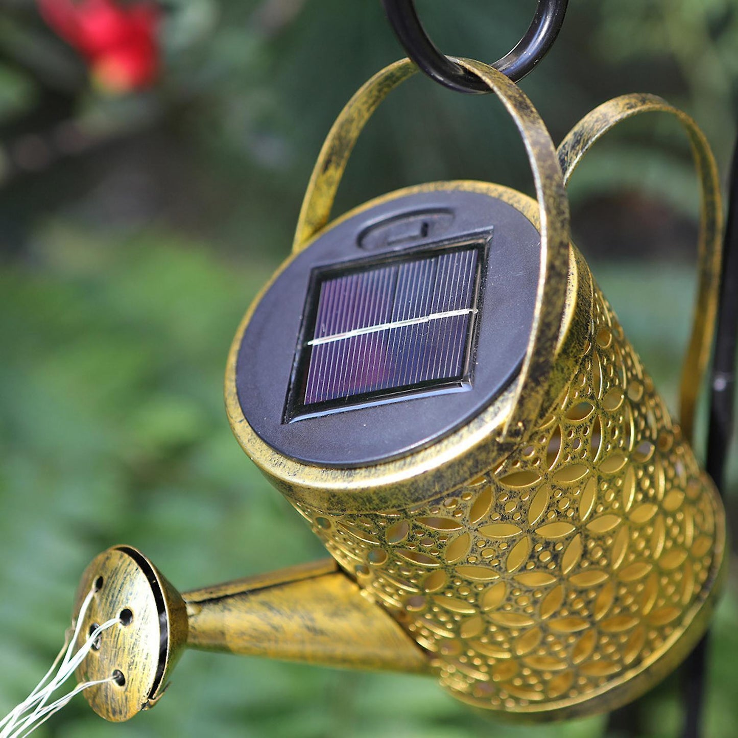Solar LED String Lights Kettle Shape, Lawn & Walkway Outdoor Decor