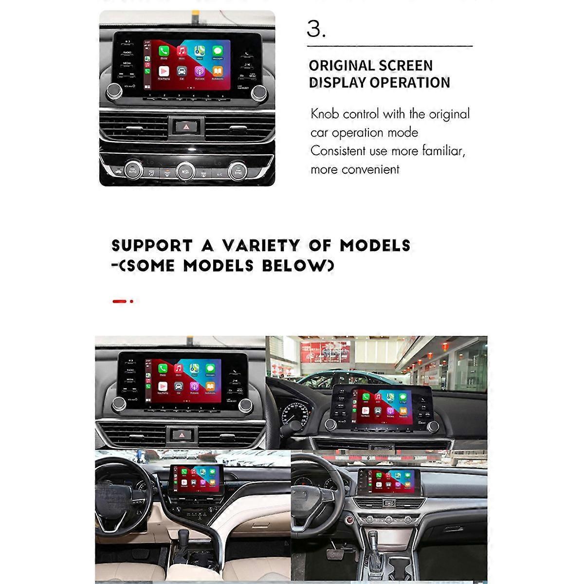 Wireless CarPlay Adapter, CarPlay Upgrade Dongle for Car Models