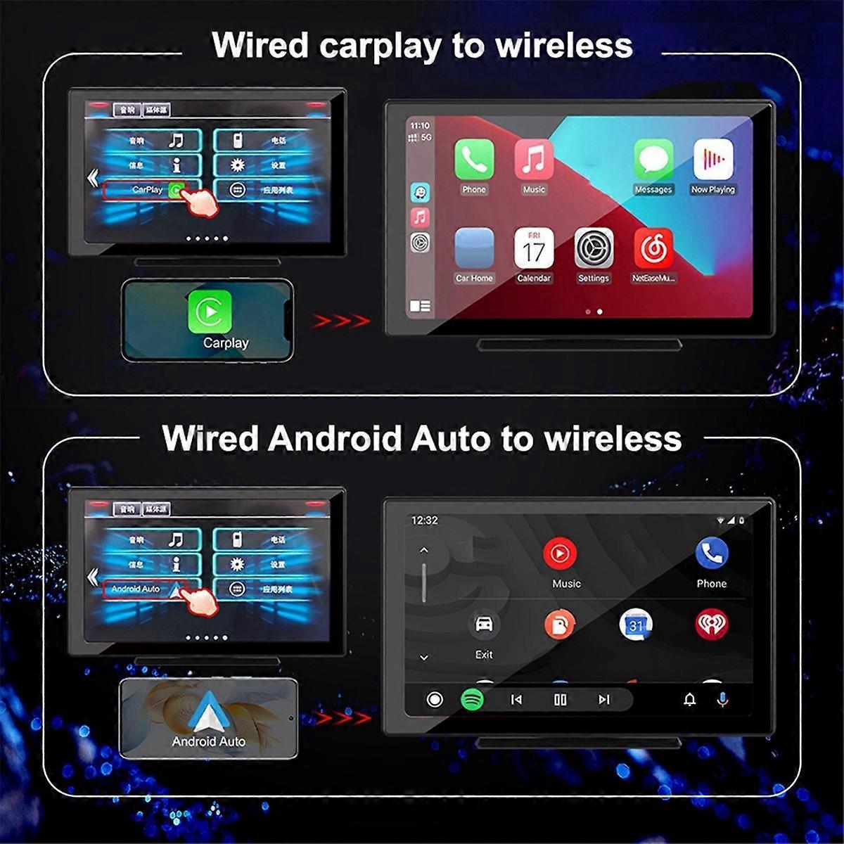 CarPlay Adapter for Android Auto, Wired to Wireless Dongle
