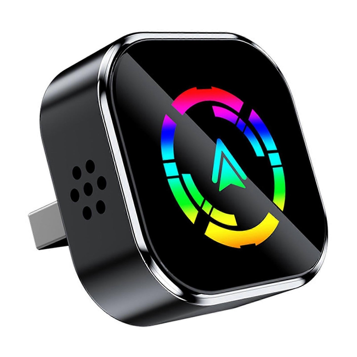 2-in-1 Wireless CarPlay Adapter for iPhone & Android, Mini Auto Dongle