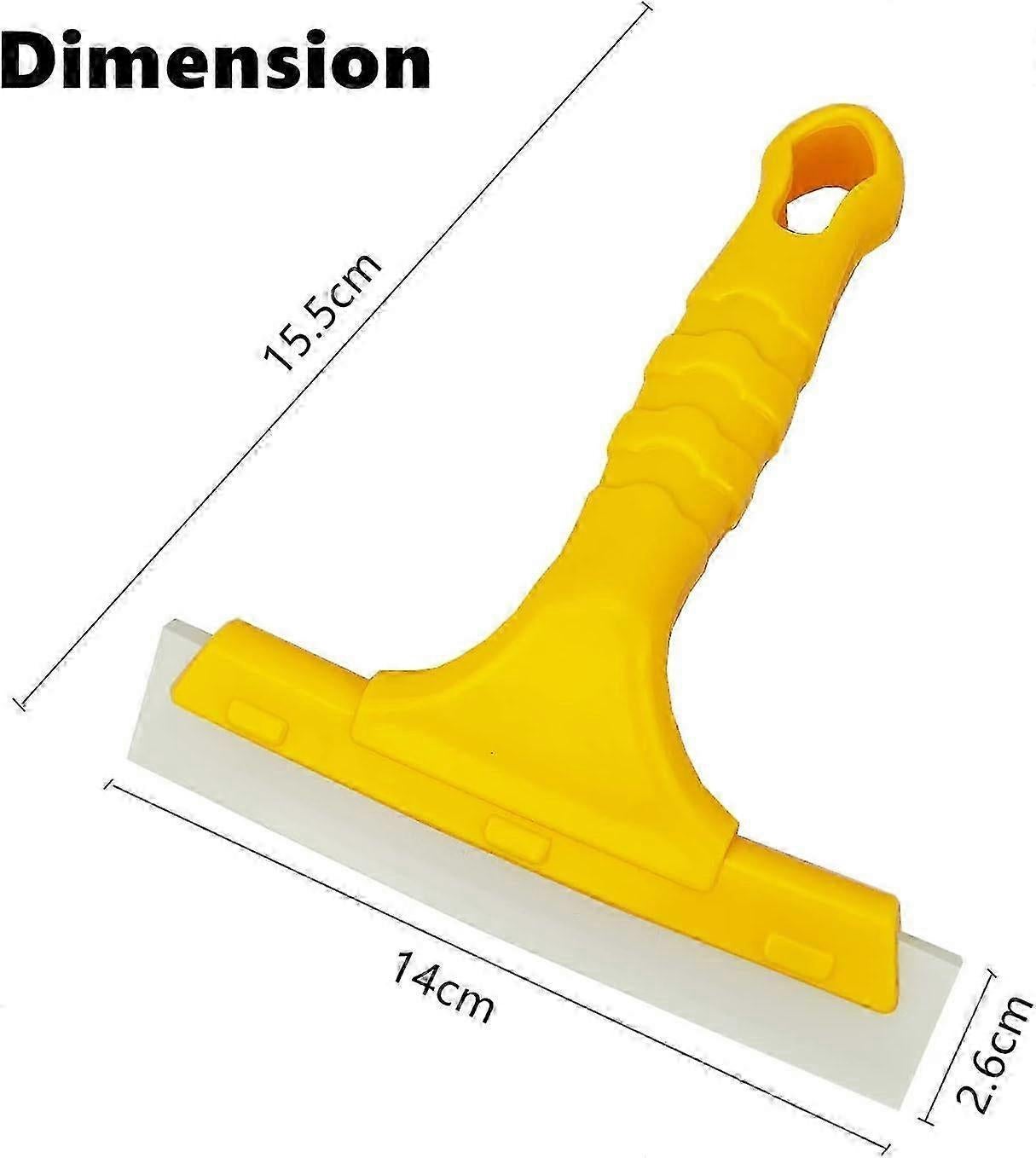 Plastic Small Window Squeegee, Silicone Glass Cleaner