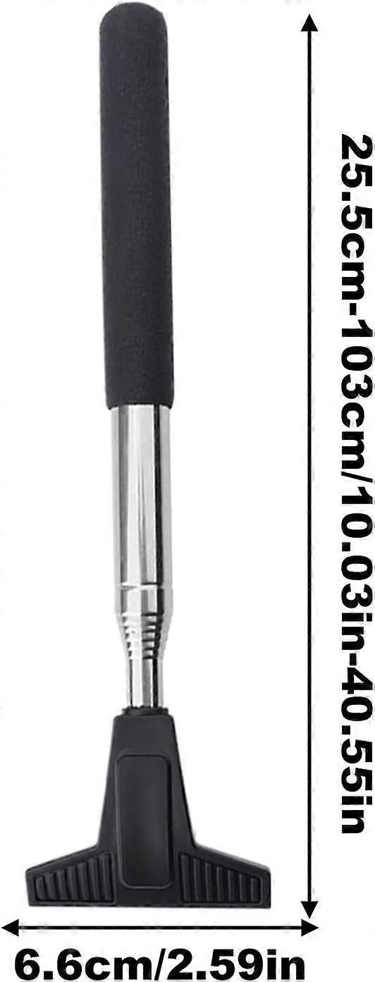 Car Side Mirror Squeegee, Fog Cleaning Tool, Black