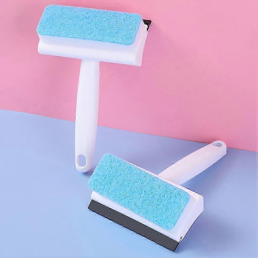 4pcs Squeegee Set, Window & Shower Glass Cleaning Sponges/Wipers
