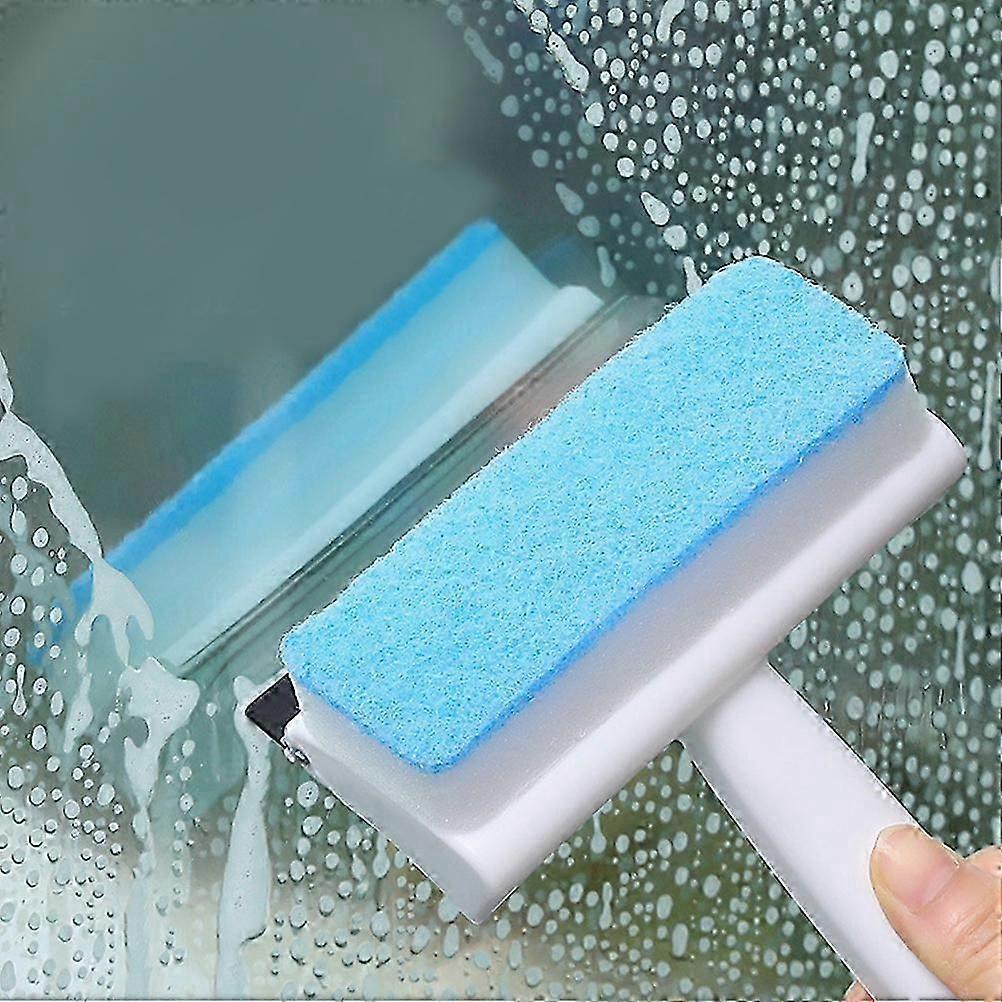 4pcs Squeegee Set, Window & Shower Glass Cleaning Sponges/Wipers
