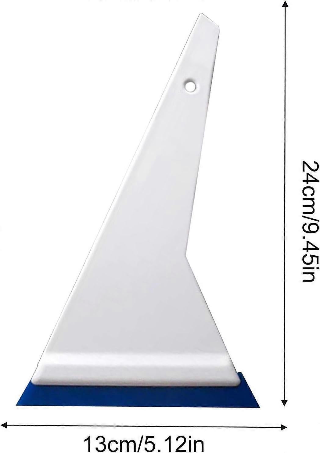 Car Windshield Squeegee with Ergonomic Handle, Blue