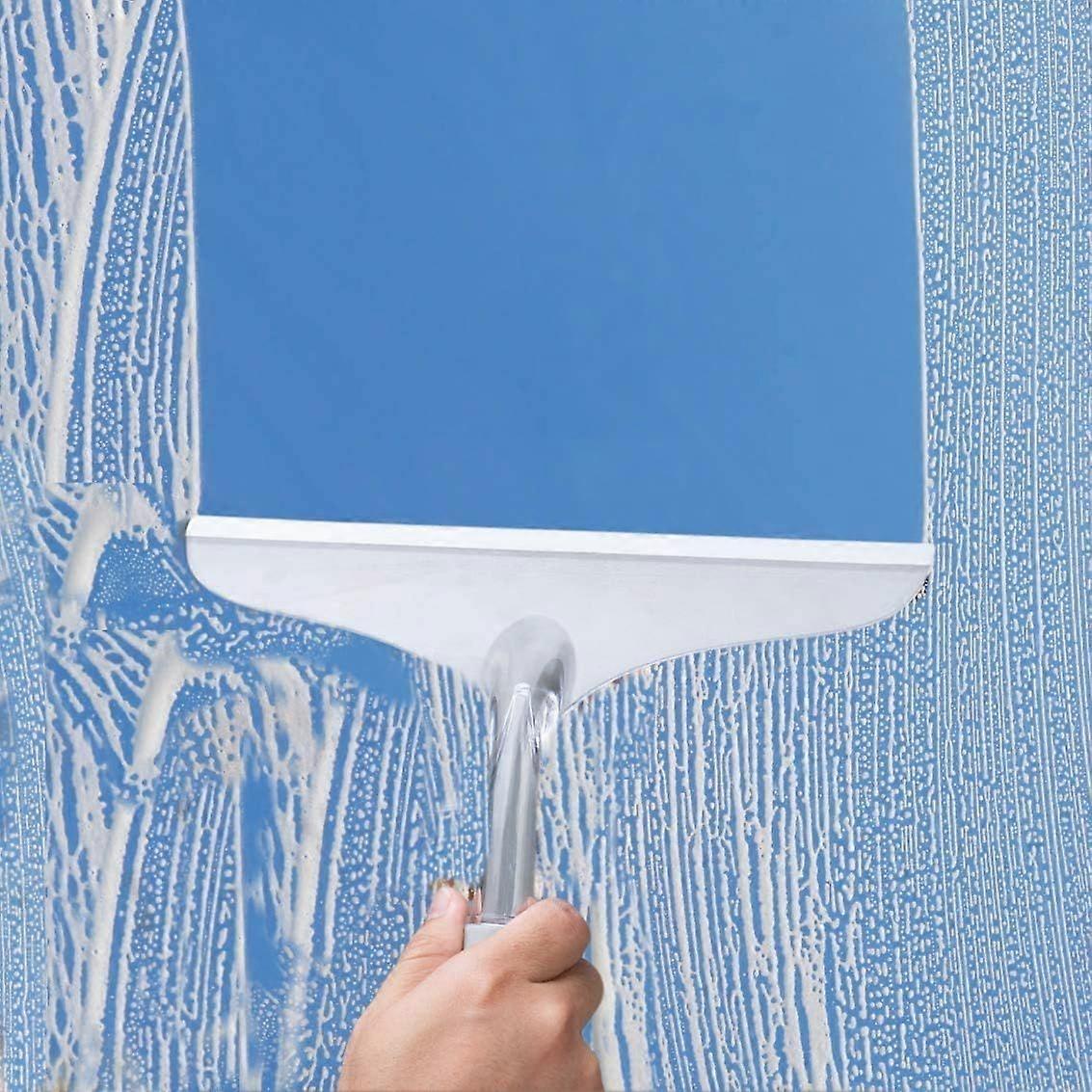 Shower Door Squeegee, Silicone Window Cleaner, Plastic Car Windshield Wiper