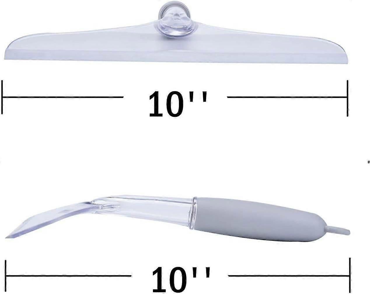 Shower Door Squeegee, Silicone Window Cleaner, Plastic Car Windshield Wiper