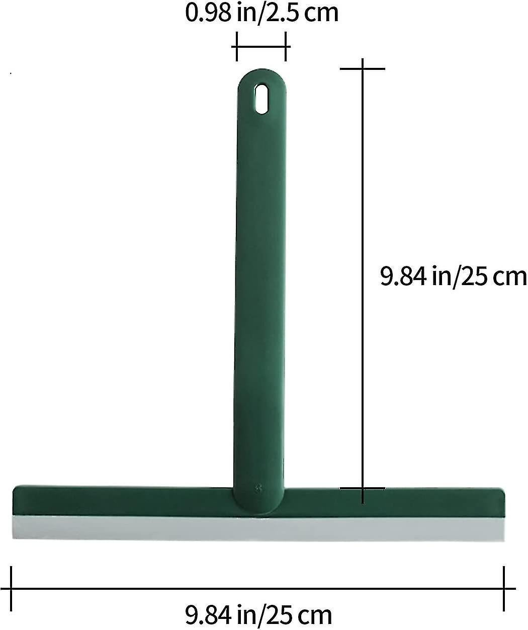 Rubber Shower Squeegee for Bathroom Walls & Windows