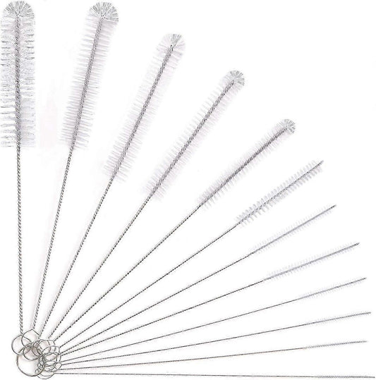 12pcs Tube Cleaning Brushes for Bottle & Pipe Cleaning