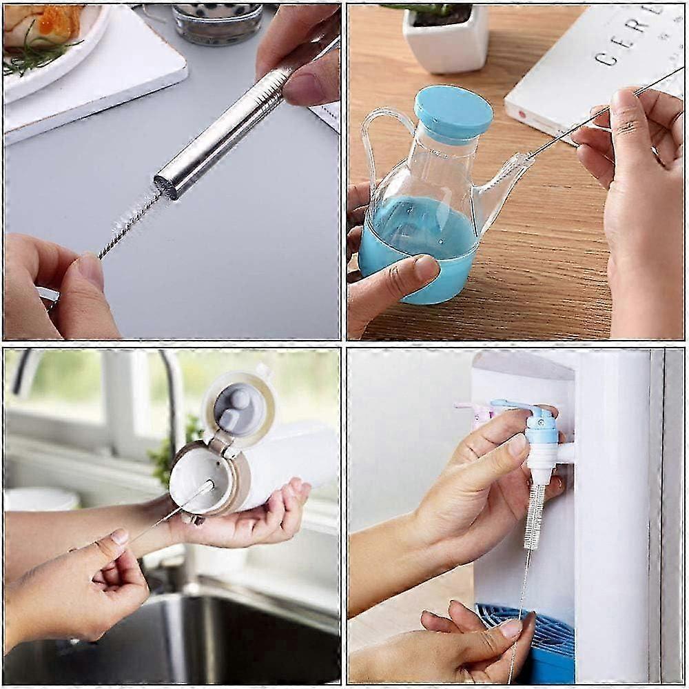 12pcs Tube Cleaning Brushes for Bottle & Pipe Cleaning