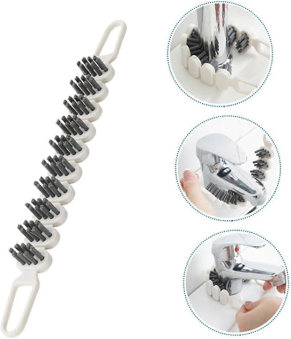 2pcs Bendable Crevice Cleaning Brushes for Gaps & Surfaces