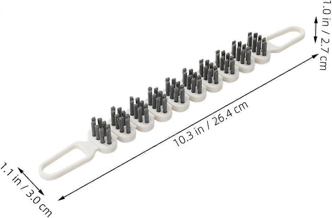 2pcs Bendable Crevice Cleaning Brushes for Gaps & Surfaces
